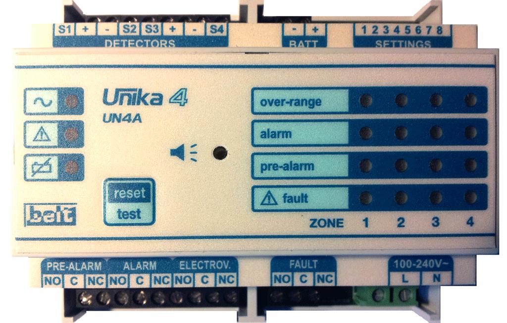 Блок управления и сигнализации (БУС) UNIKA B20-UN2A; B20-UN4A