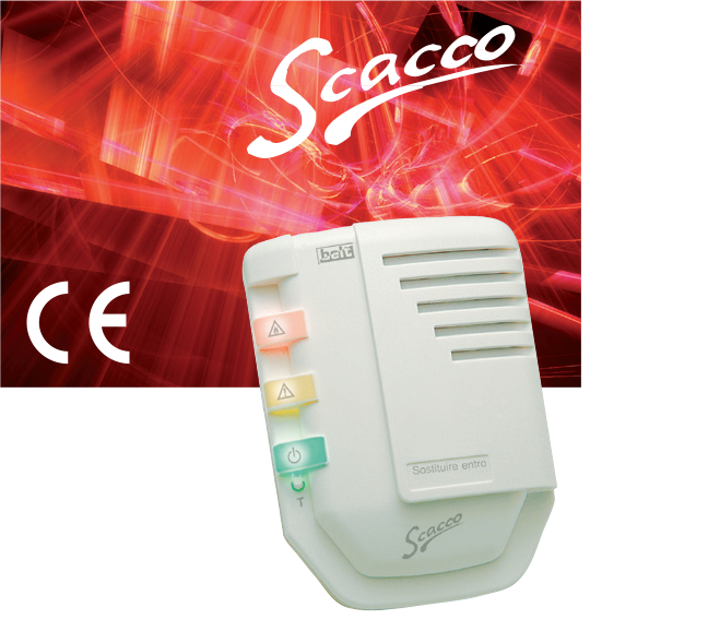 Сигнализатор загазованности горючих газов Scacco (B10-SC01; B10-SC02)